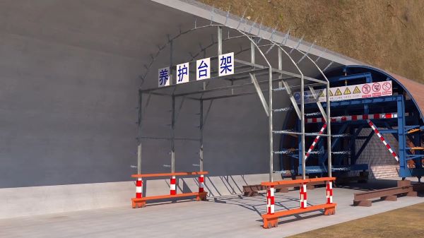 吕梁隧道施工动画制作公司 - 隧道施工工艺和施工方法 - 隧道施工汇报动画视频 - bim 工程施工动画